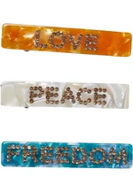 Statement Hair Clips 3-Pack multicolor