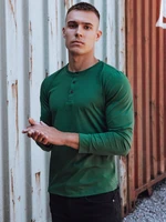 Men's green long-sleeved T-shirt Dstreet