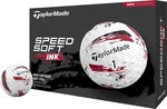 TaylorMade Speed Soft Ink Red Piłka golfowa