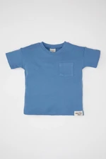 DEFACTO Baby Boy Crew Neck Waffle Short Sleeve T-Shirt