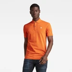 Polo Shirt - G-star RAW Dunda Slim Polo Ss Orange