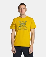 Men's cotton T-shirt Kilpi SKULLY-M Gold