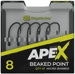 Ridgemonkey háček ape-x beaked point barbed 10 ks - velikost 4