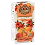 BASILUR Fruit orange peach ovocný čaj 25 nálevových sáčkov