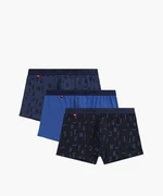 Pánské boxerky ATLANTIC 3Pack - modré