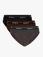 Pánské slipy ATLANTIC 3Pack - vícebarevné