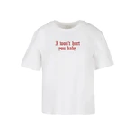 Women's T-shirt I Won't Hurt You Baby - white