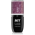 MYLAQ UV Gel Polish gélový lak na nechty odtieň My Gleaming Rose 5 ml