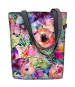 Bertoni Unisex's Canvas Bag Sunny Flora