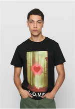 Wooden Black T-Shirt Love