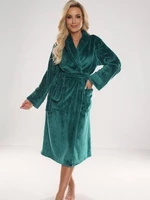 Bathrobe De Lafense 628 Abigail long M-2XL women's green 033