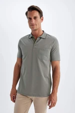 DEFACTO Regular Fit Short Sleeve Pique Polo Shirt