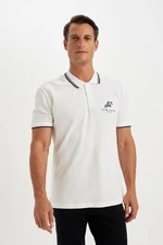 DEFACTO New Regular Fit Short Sleeve Pique Polo T-Shirt