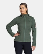 Women's softshell jacket Kilpi BELTRA-W Dark green