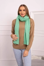 SL40 Women's scarf dark mint