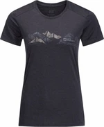 Jack Wolfskin Crosstrail Graphic T W Graphite XS Maglietta