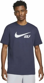 Nike Swoosh Mens Golf T-Shirt Midnight Navy S Rövid ujjú póló