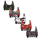 5PACK women's bra Styx sport art multicolor