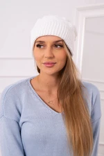 Women's cap Leonia K342 white