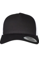 5-panelový retro Trucker 2-Tone Cap blk/wht