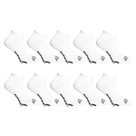 10PACK Styx low white socks