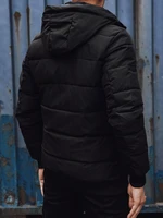 Men's quilted jacket black Dstreet