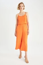 DEFACTO Strappy Basic Strappy Midi Jumpsuit