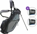 Big Max Dri Lite Feather SET Bolsa de golf con patas Grey/Black