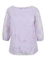 Orsay Light Purple Ladies Floral Blouse - Women