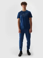 Pánské tepláky typu jogger - denim