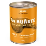 LOUIE 1/4 kurčaťa konzerva pre psov 400 g