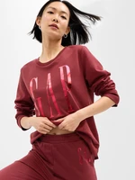 GAP Sweatshirt with metallic logo - Women