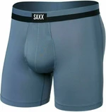 SAXX Sport Mesh Boxer Brief Stone Blue S Fitness spodní prádlo