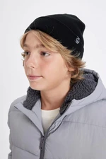 DEFACTO Boy's Woven Labeled Knitted Beret V1853a624wn