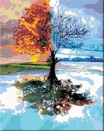 Zuty Pintura por números Tree Of The Seasons