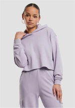 Women's Oversized Hoodie Light Terry - Purple