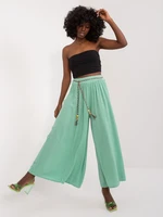 Pistachio summer palazzo pants OH BELLA