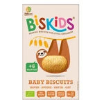 BELKORN BISkids BIO dětské celozrnné ovesné sušenky bez přidaného cukru 6M+ 120 g