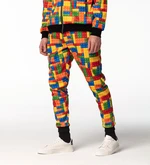 Mr. GUGU & Miss GO Man's Blocks Track Pants PNS-W-548 2062