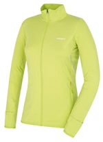 Women's zipper sweatshirt HUSKY Astel L bright green