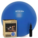 Spokey FITBALL III - Gymnastic lopta 65 cm vrátane pumpičky, blue