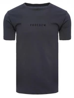 Men's graphite T-shirt Dstreet