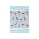 Zwoltex Unisex's Dish Towel Flamingi Graphite/Pattern