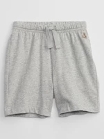Grey boys' tracksuit shorts GAP