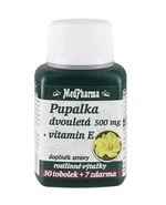 MedPharma Pupalka dvouletá 500 mg + Vitamín E 37 tobolek