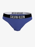 Calvin Klein Underwear Modrý dámsky spodný diel plaviek Calvin Klein