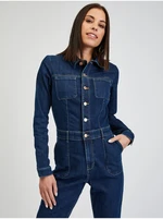 Orsay Dark blue Womens Denim Overall - Women