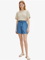 Tom Tailor Denim Blue Women's Tie Shorts - Women