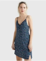 Dark Blue Ladies Floral Dress Tommy Jeans - Ladies