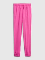 Dark pink girls' sweatpants GAP